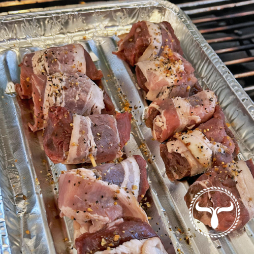 Brochette Filet Mignon Bacon - 12 Brochettes