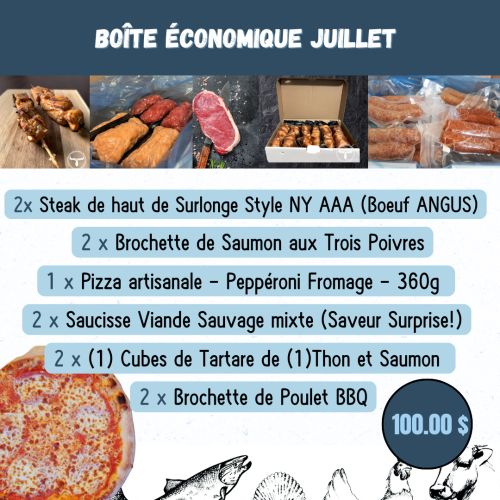 Boîte économique du mois