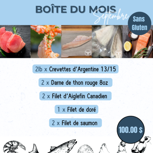 Boîte du mois - SANS GLUTEN