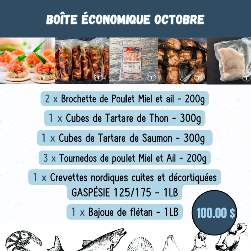 Boîte économique du mois