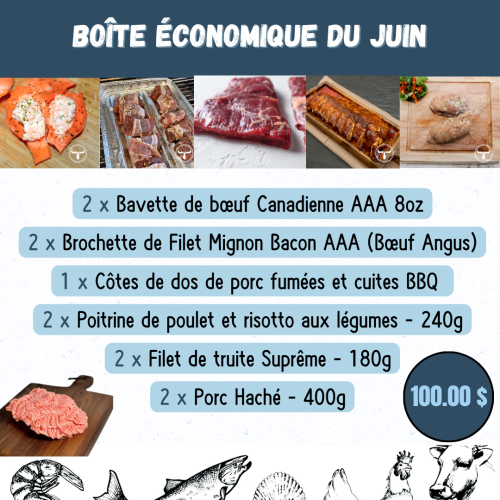 Boîte économique du mois