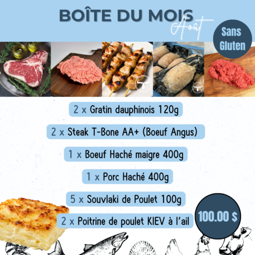 Boîte du mois - SANS GLUTEN