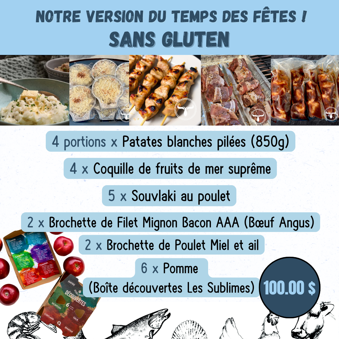 Boîte économique du mois - SANS GLUTEN