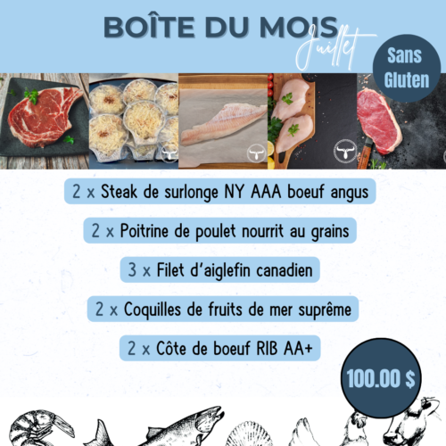 Boîte du mois - SANS GLUTEN