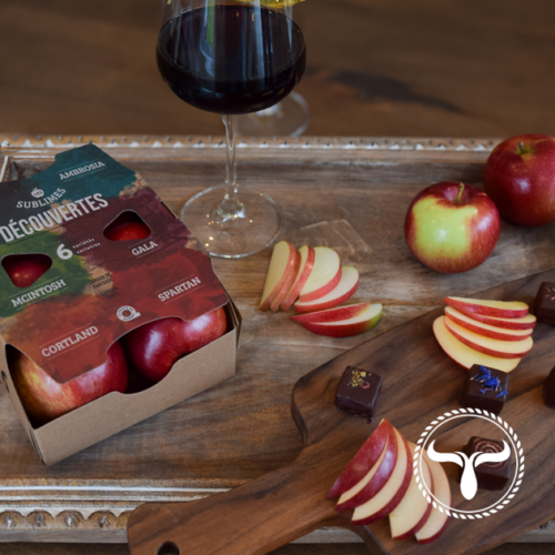 L'Expérience SUBLIME - 6 pommes - 12 chocolats
