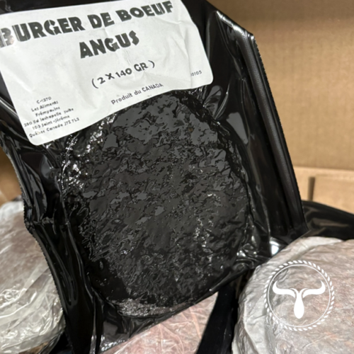 Burgers de boeuf angus (SG) - 3.36kg